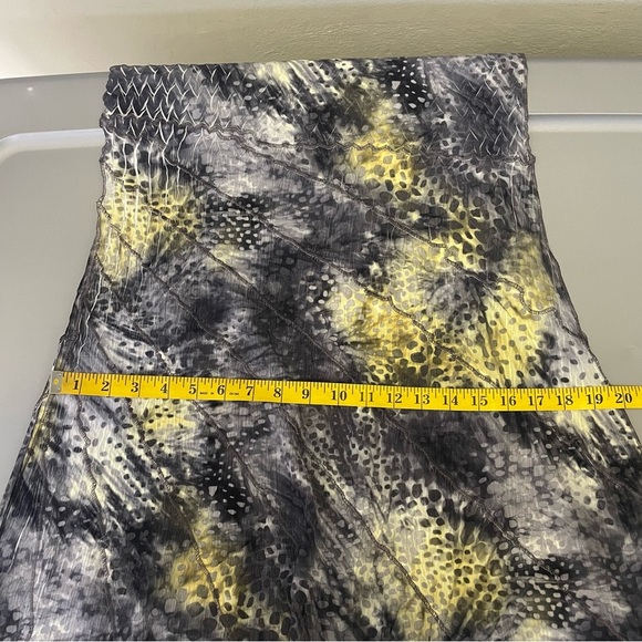 Komarov Dress Crinkle Starry Night Dark Fairy Artsy Handkerchief Hem Medium - Picture 11 of 12